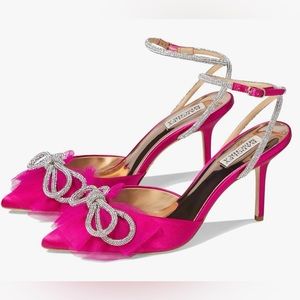 Badgley Mischka Pink Sacred pump